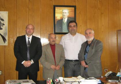 Belediye Başkan Yardımcısı Tuna Bey ve Ali Bey'e Ziyaret
